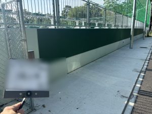 都立府中の森公園　黒板塗装
