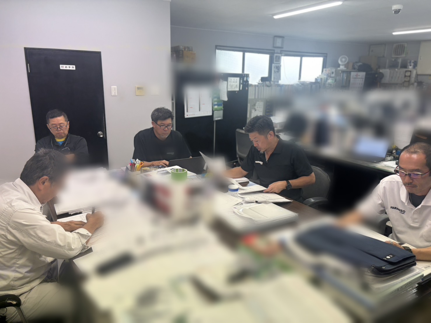 従業員対談の様子
